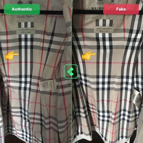 burberry coat fake or real|authenticate burberry item.